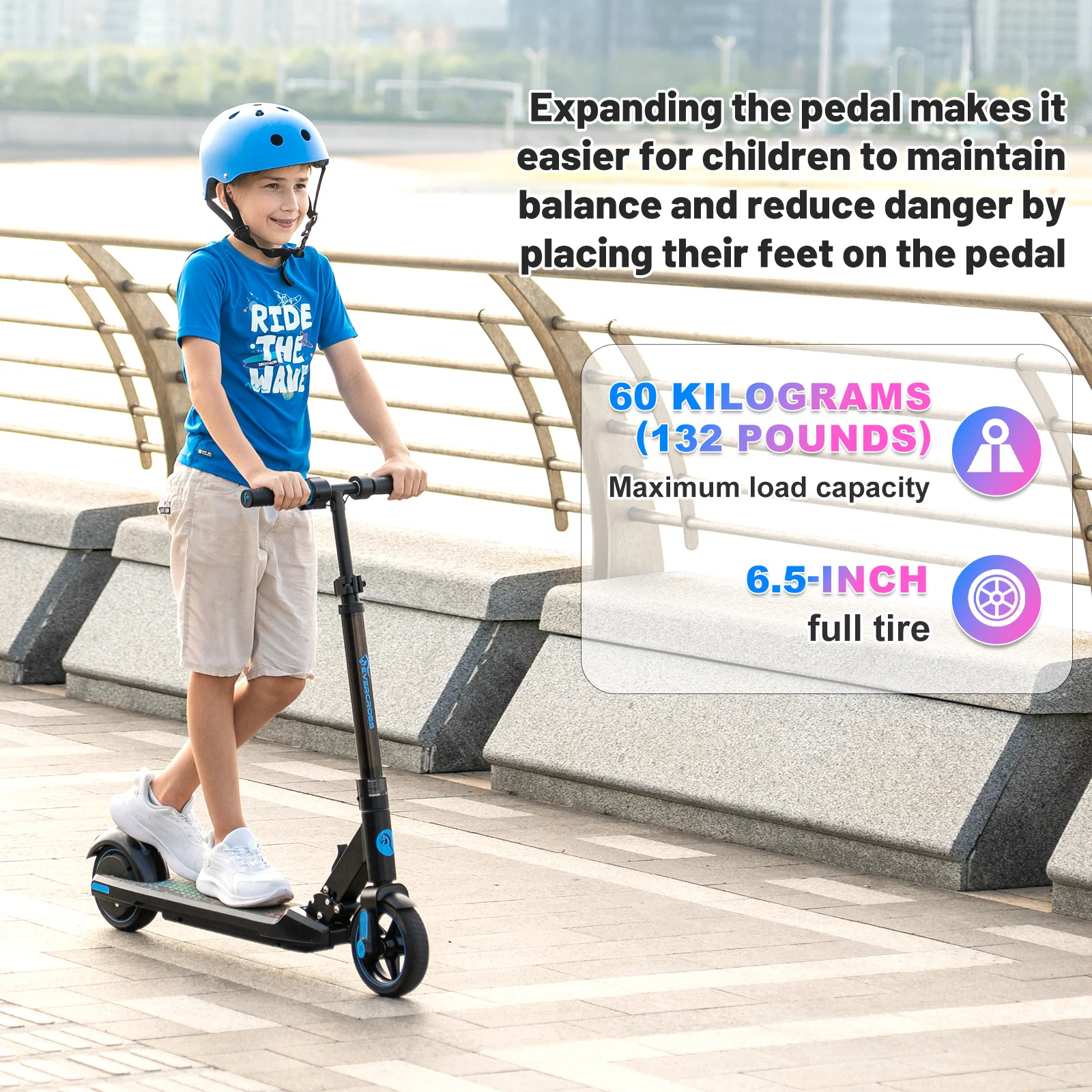 EVERCROSS EV06C Electric Scooter for Kids Ages 6 to 12 - Image 5