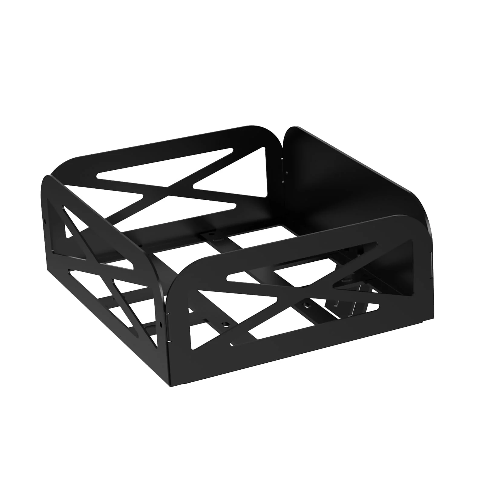 EVERCROSS Black Front Bike Basket - Waterproof Iron Material, Compatible with EK6, EK8S, EK28 Electric Bikes - Image 3