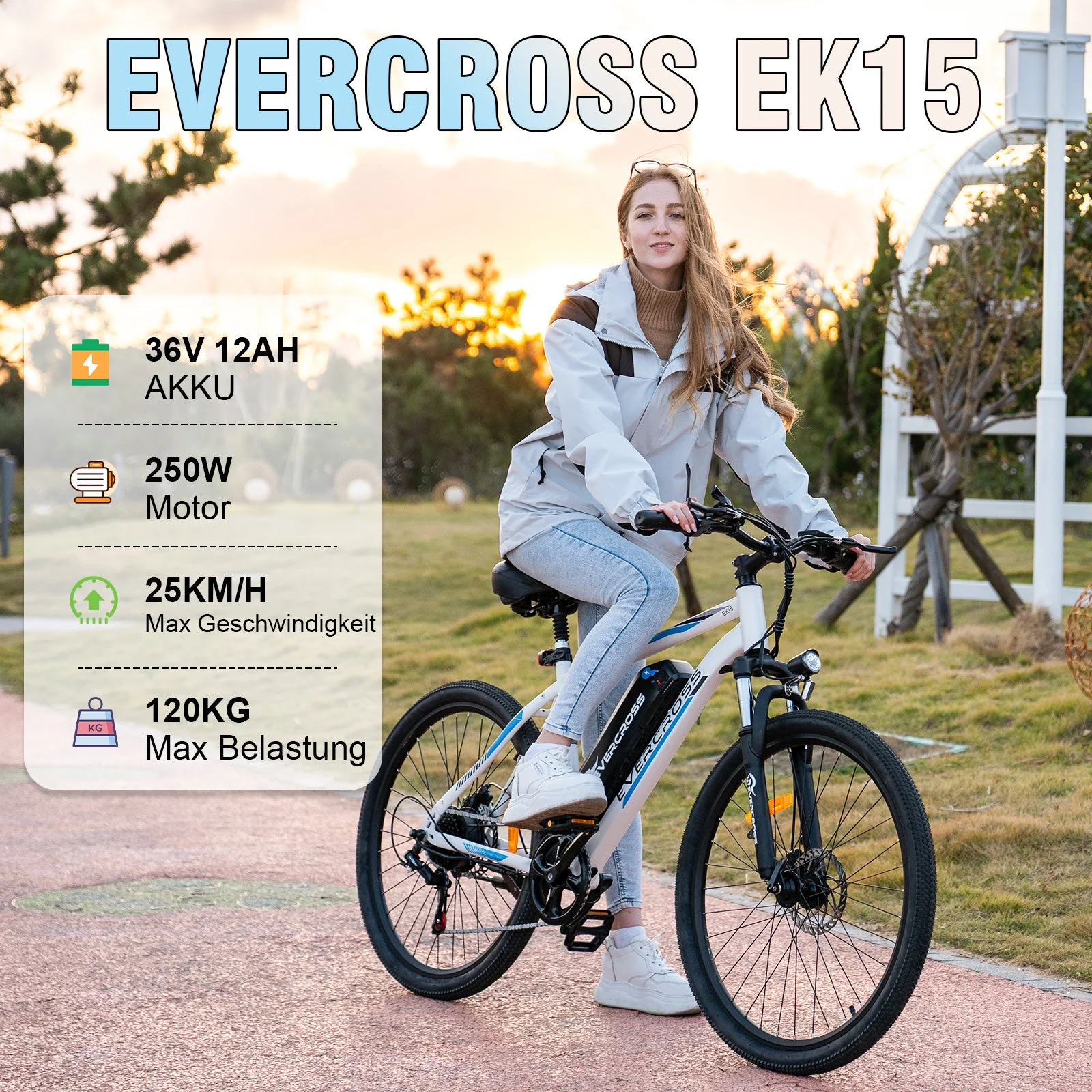 EVERCROSS EK15 Adult Electric Bike - Image 14