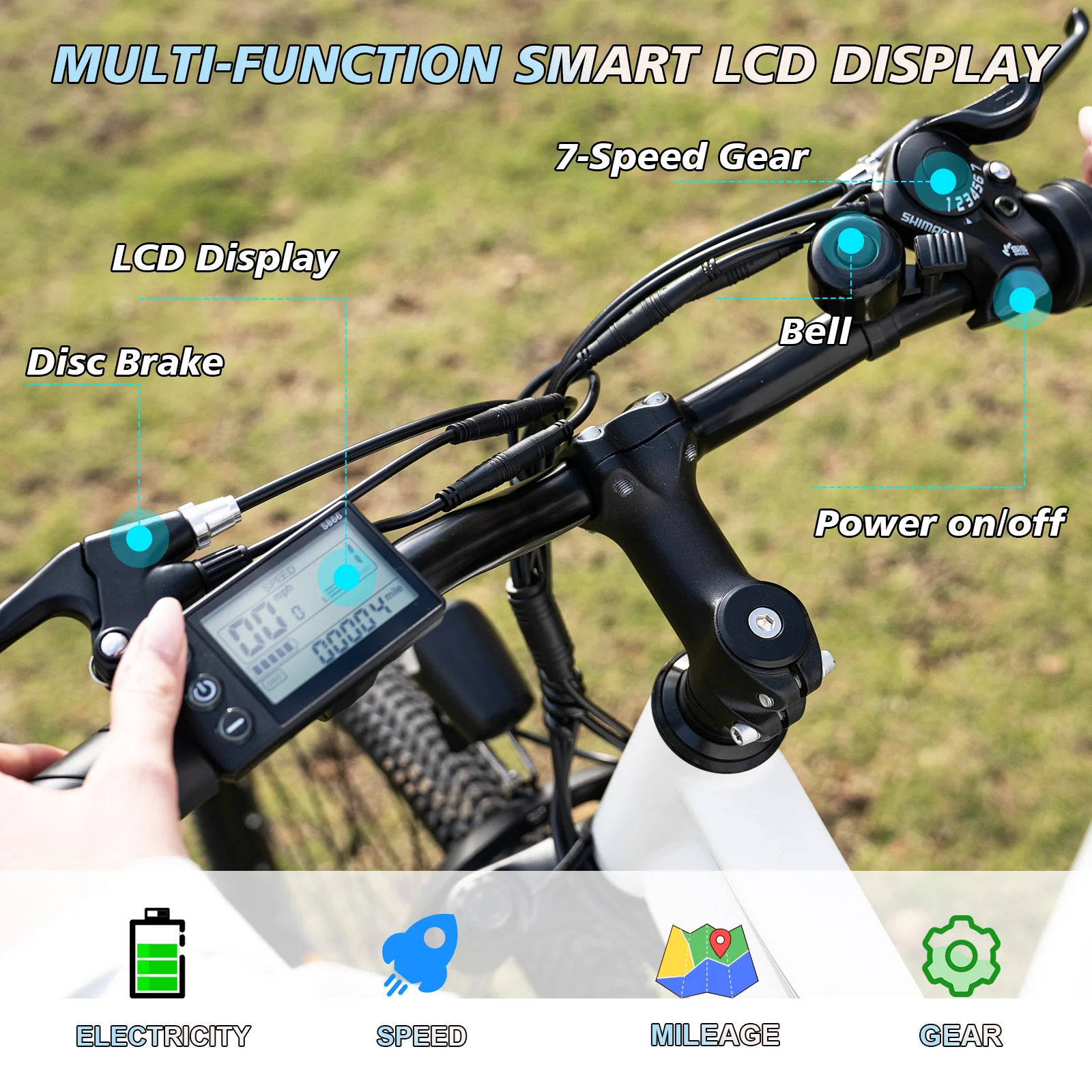 EVERCROSS EK15 Adult Electric Bike - Image 16