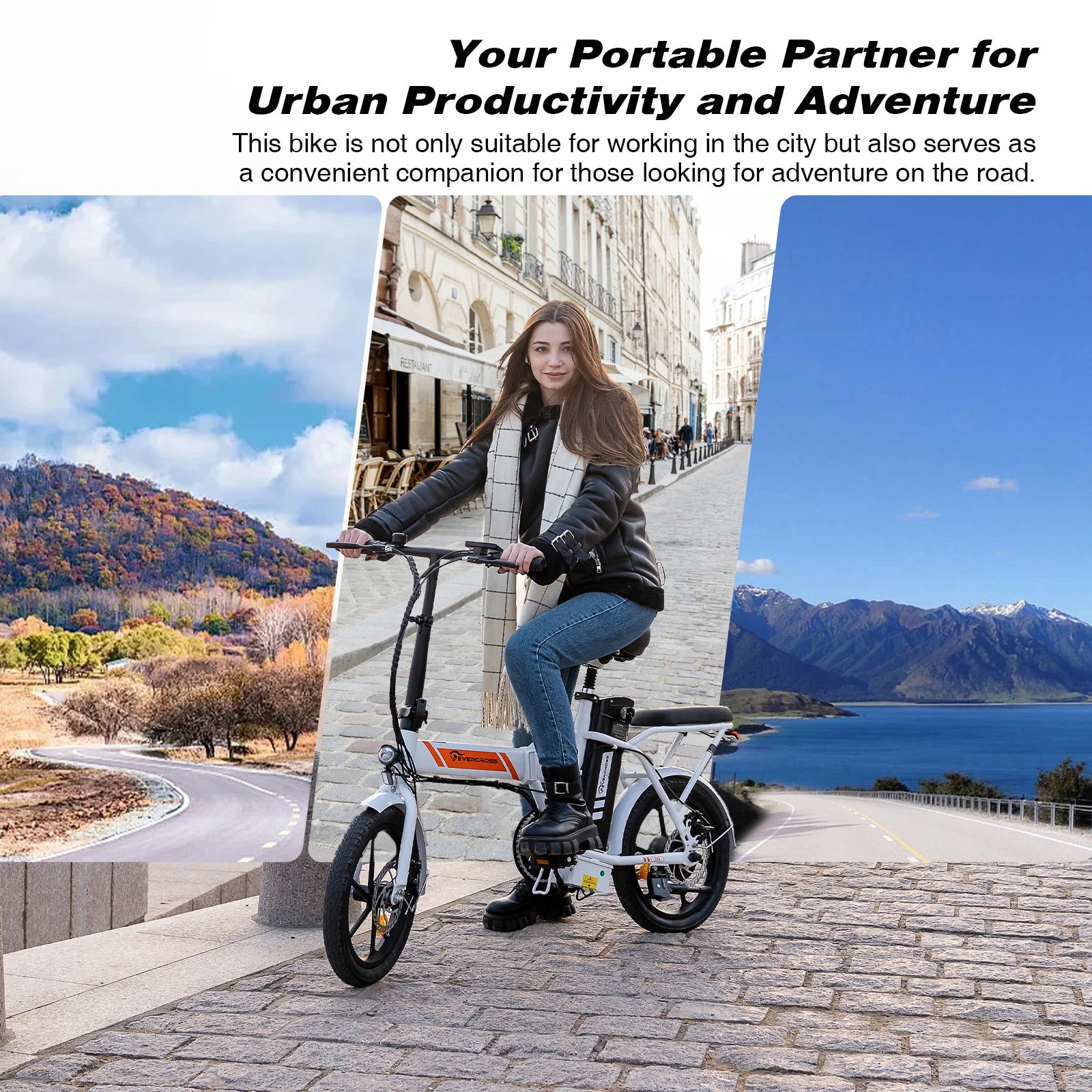 Evercross EK5S Foldable Electric Bike - Image 6