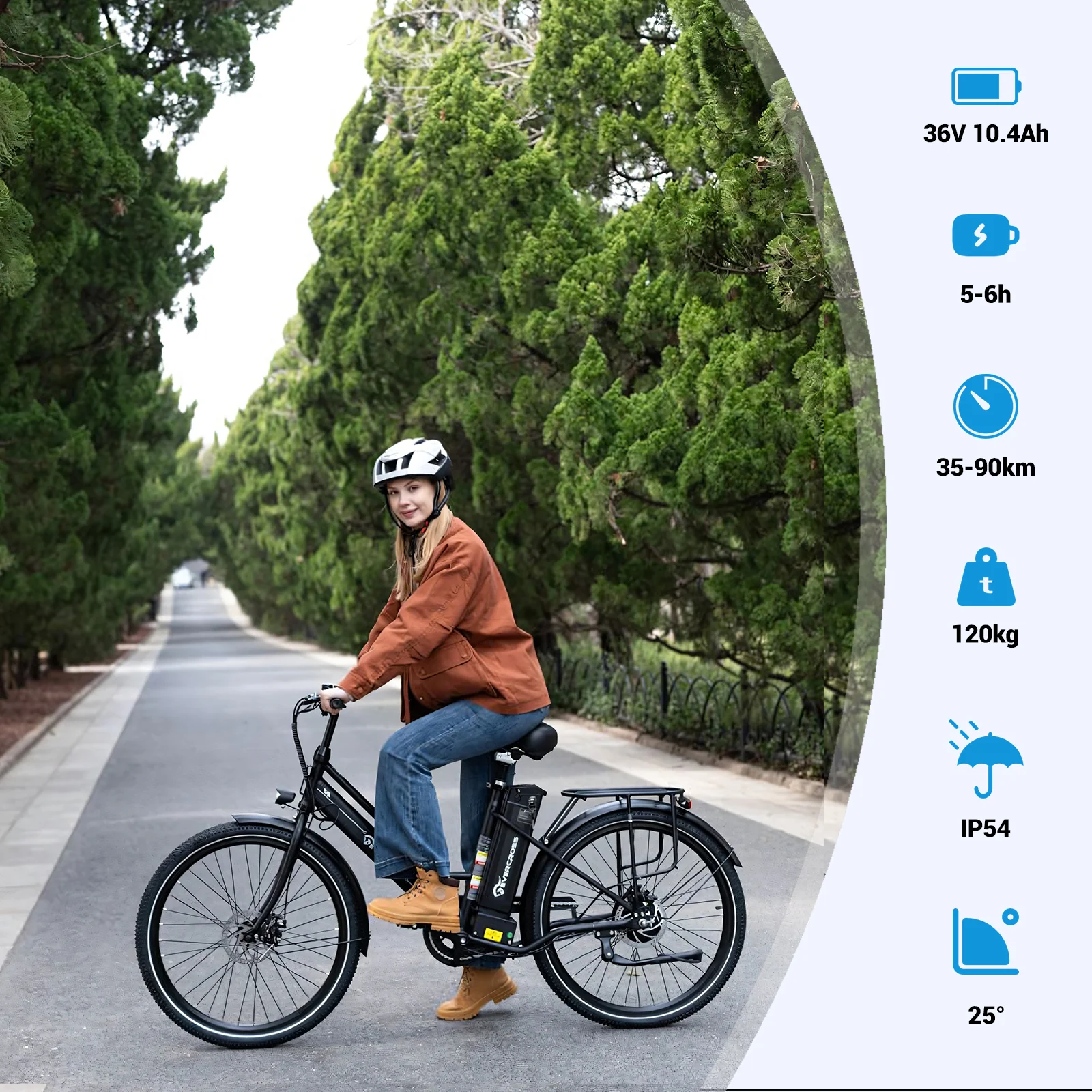 EVERCROSS EK8 Electric Bike-APP - Image 19