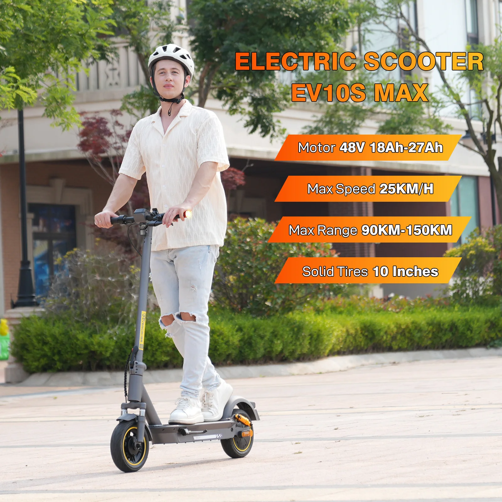 EVERCROSS EV10S MAX Electric Scooter-25km/h - Image 3