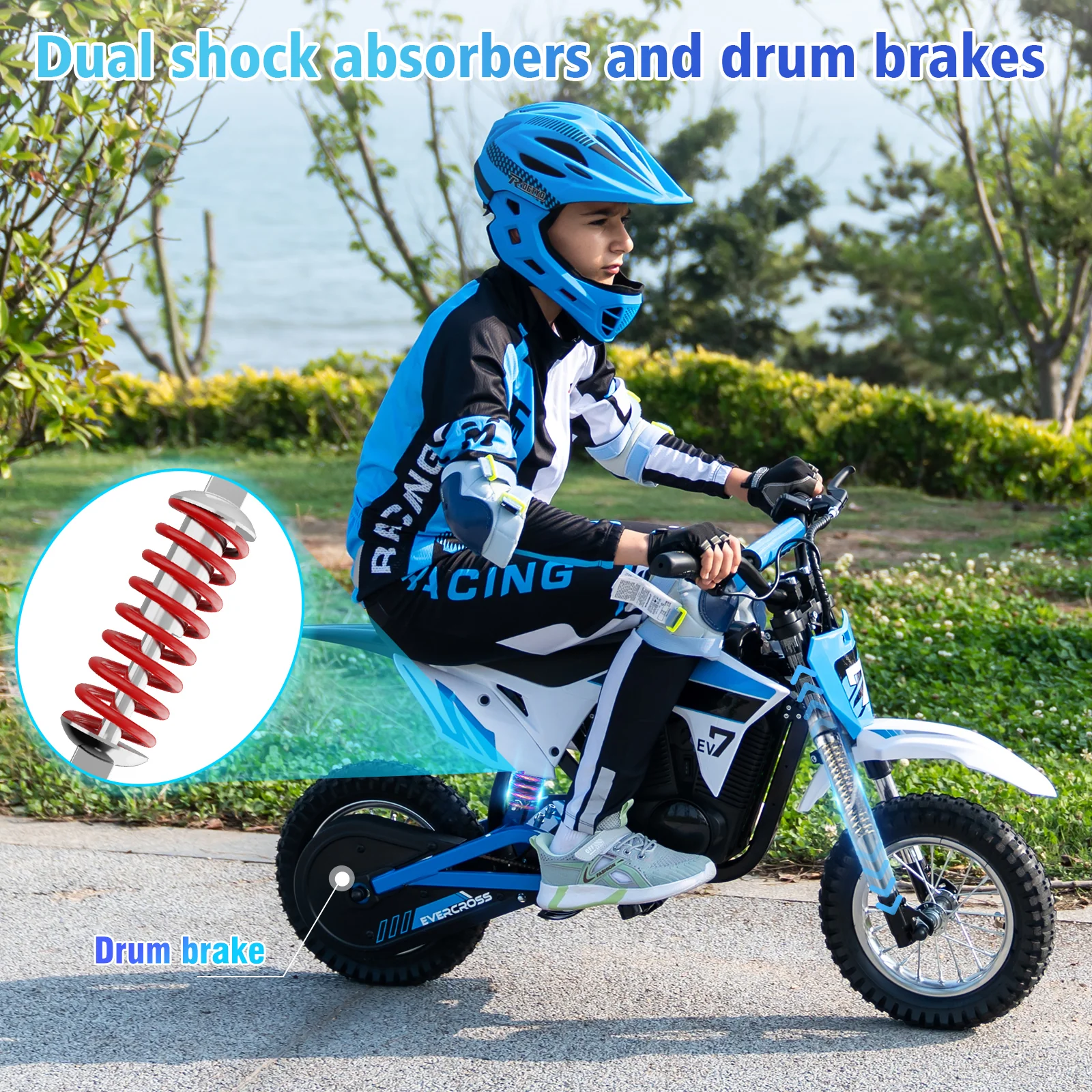 EVERCROSS EV12M PRO Kids' Electric Motorbike - Upgraded Version - Image 5