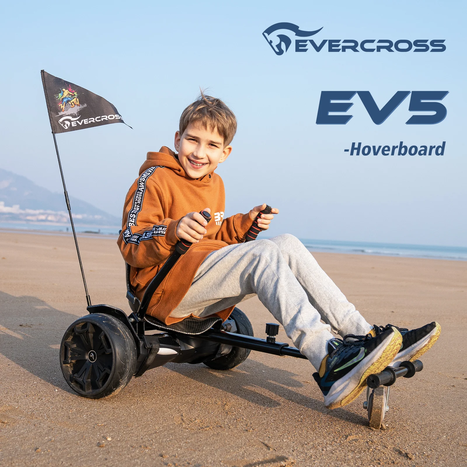 EVERCROSS EV5 8.5” Off-Road Hoverboard, All-Terrain Hoverboard - Image 5
