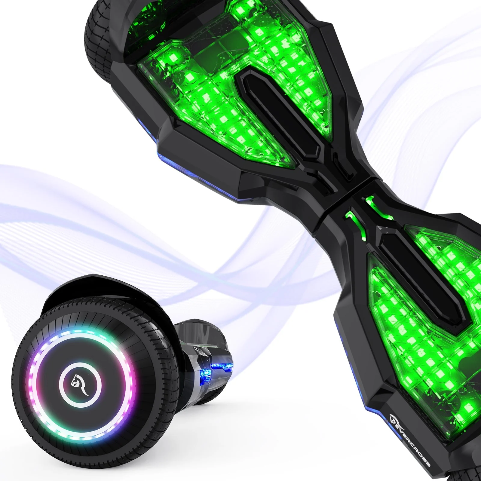 EVERCOSS EV2 Hoverboard, 6.5 Pulgadas Hoverboard Automatic Balancing with Bluetooth - Image 14