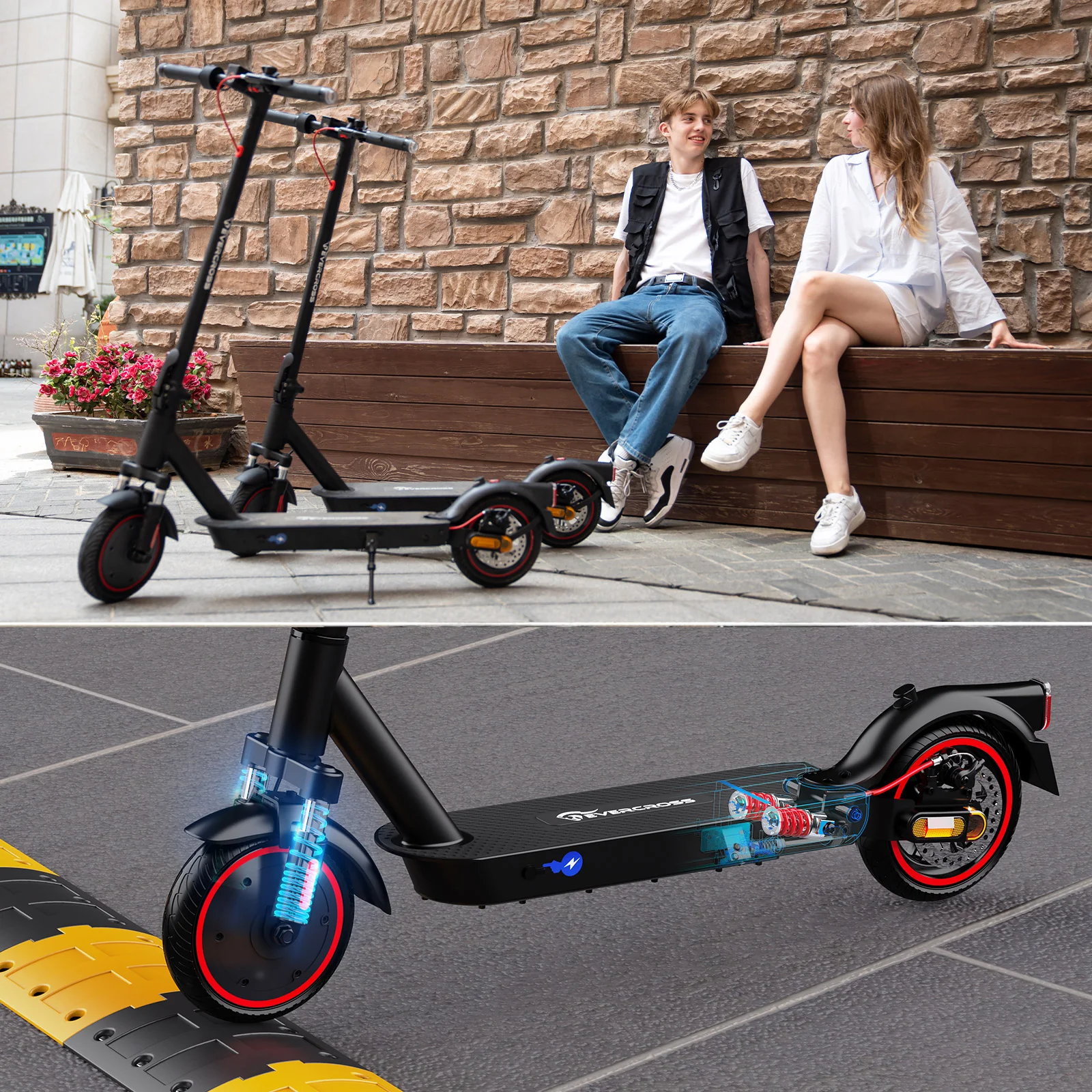 EVERCROSS TECH EV85F Electric Scooter - Image 10