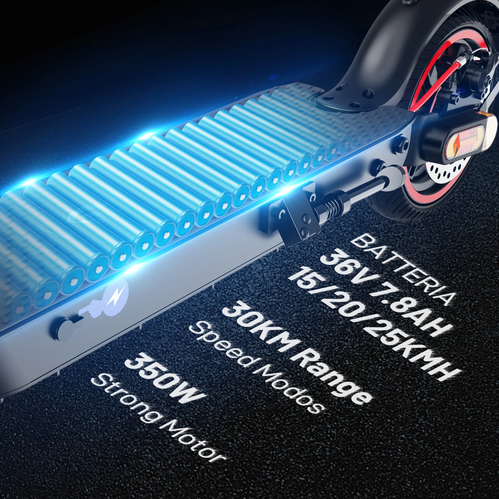 EVERCROSS TECH EV85F Electric Scooter - Image 6